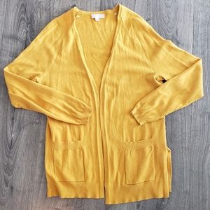 Mustard Yellow Cardigan
